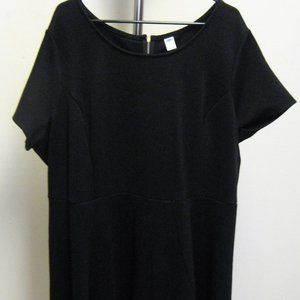 Women's Short Sleeve LBD - Fit & Flare Size 3X